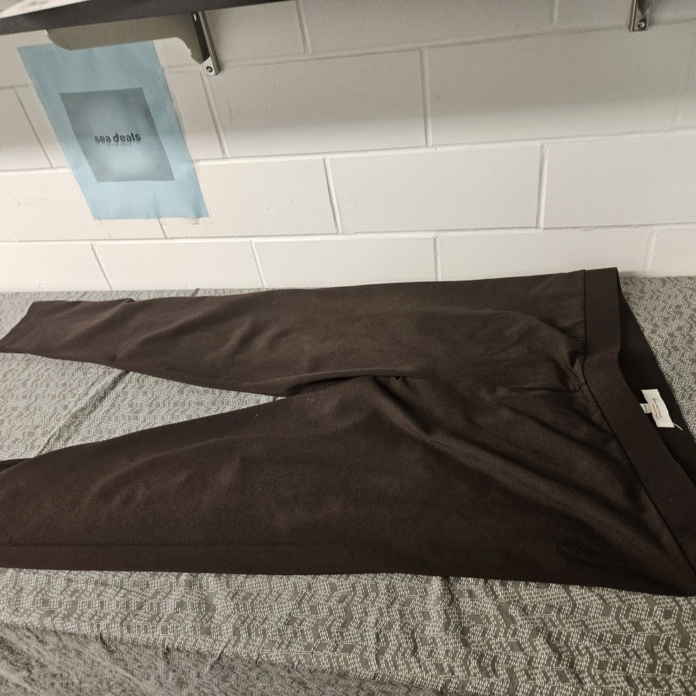 Two by Vince Camuto Legging Pants Womens Extra Large XL Brown Casual Wear - Picture 2 of 9